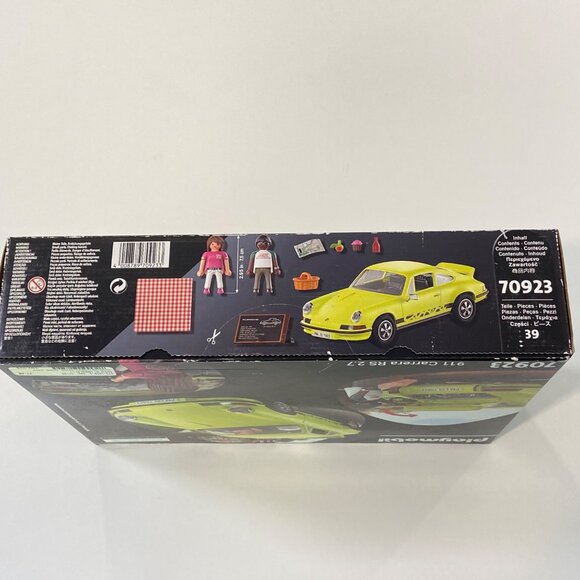 Playmobil Porsche Carrera RS 2.7 Toy Set 70923  39 Pc Collectible Model For Ages - Picture 9 of 15